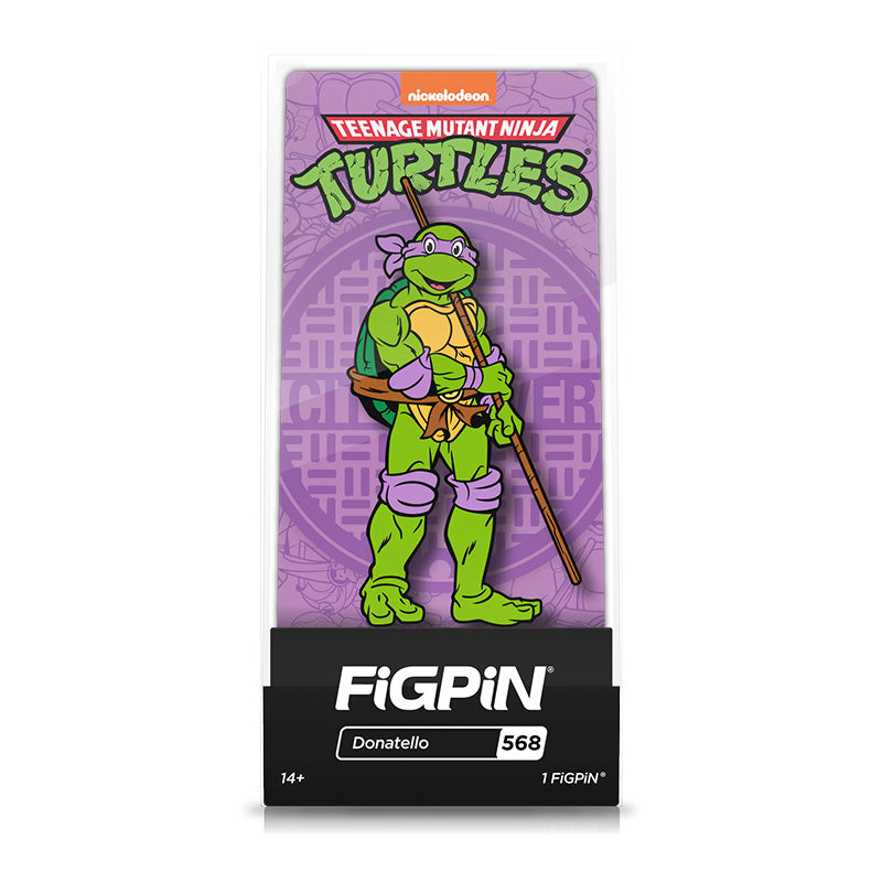 Teenage Mutant Ninja Turtles Donatello FiGPiN Classic Enamel Pin #568