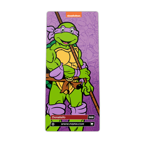 Teenage Mutant Ninja Turtles Donatello FiGPiN Broche en émail classique #568