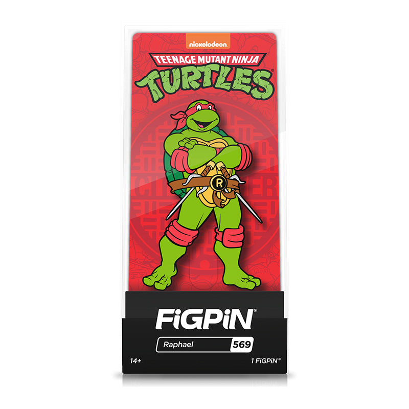 Teenage Mutant Ninja Turtles Raphael FiGPiN Classic Enamel Pin #569