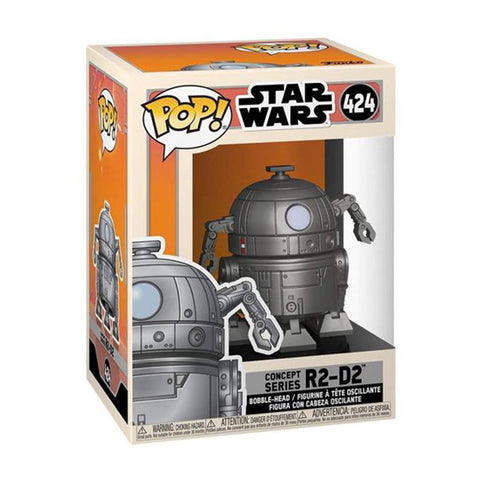 Funko Pop Star Wars : Série Concept R2-D2 Bobble-Head #424