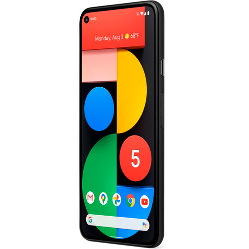 Google Pixel 5 128GB 5G Smartphone (Unlocked, Just Black)