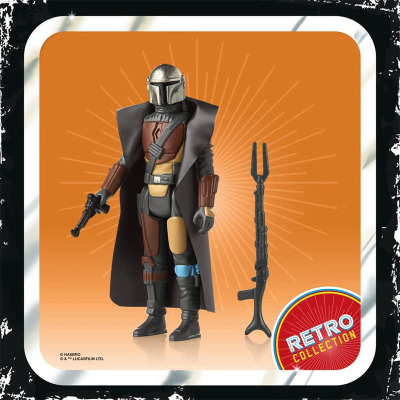 Star Wars The Retro Collection The Mandalorian Action Figure with Accessories