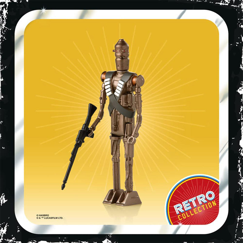 Star Wars Retro Collection The Mandalorian IG-11 Action Figure avec accessoires