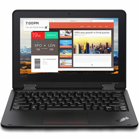 Lenovo ThinkPad 11e Yoga Gen 6 Laptop, 11.6" IPS Touch 250Nits, m3-8100Y, 8GB, 128 GB SSD