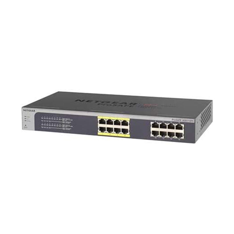 NETGEAR ProSafe Plus JGS516PE Ethernet Switch (JGS516PE-100NAS)