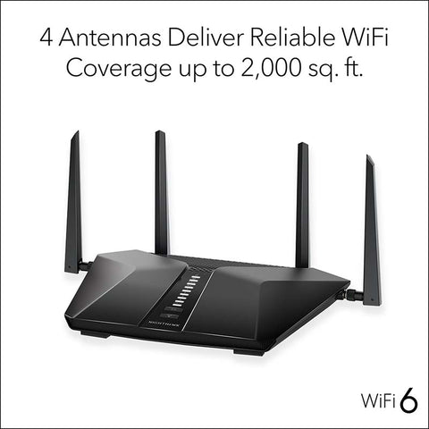 NETGEAR RAX42 Nighthawk Dual-Band WiFi 6 Router