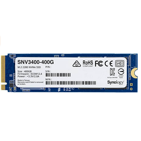 Synology M.2 2280 NVMe SSD SNV3400 400 Go 