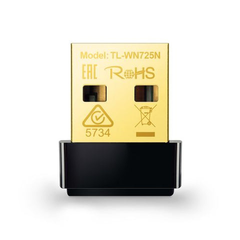 Adaptateur Wifi USB TP-Link pour PC Adaptateur réseau sans fil N150 pour ordinateur de bureau (TL-WN725N)