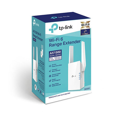 TP-Link AX1500 WiFi Extender (RE505X) (A Grade)