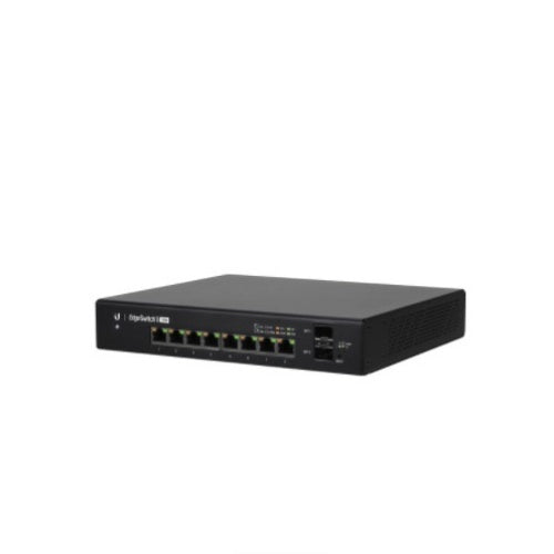 Ubiquiti Networks EdgeSwitch 8-Port 150-Watt Managed PoE+ Gigabit Switch (ES-8-150W)