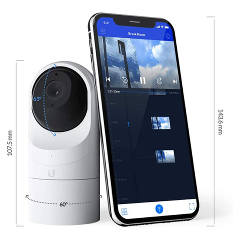 Caméra PoE intérieure/extérieure Ubiquiti UniFi Video G3 Flex (UVC-G3-FLEX) 