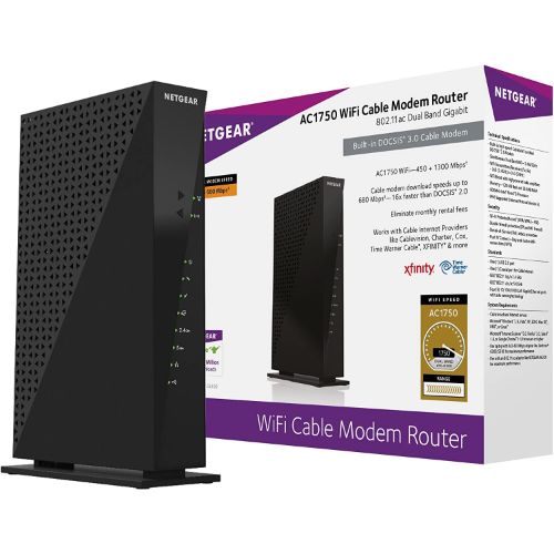 Netgear C6300-100NAS AC1750 (16x4) DOCSIS 3.0 WiFi Cable Modem Router (A Grade)