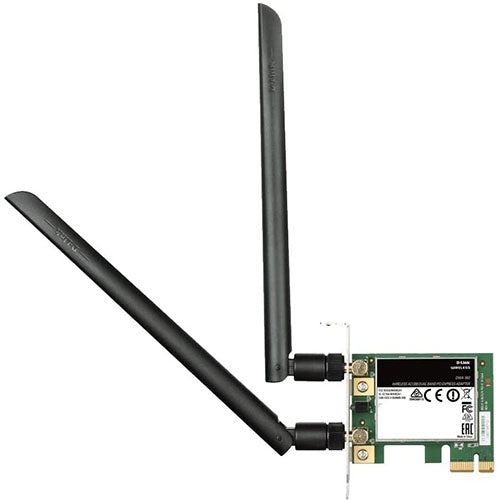 Carte adaptateur sans fil D-Link PCI Express AC1200 double bande (DWA-582) 