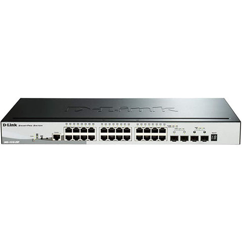 Commutateur PoE D-Link, 24 28 ports Fast Ethernet Gigabit gérés (DGS-1510-28P) 
