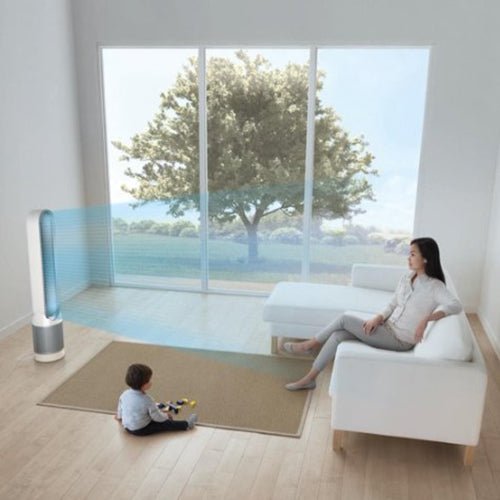 Dyson - Dyson AM11 Pure Cool Purifier Tower Fan - White/Silver (A Grade)