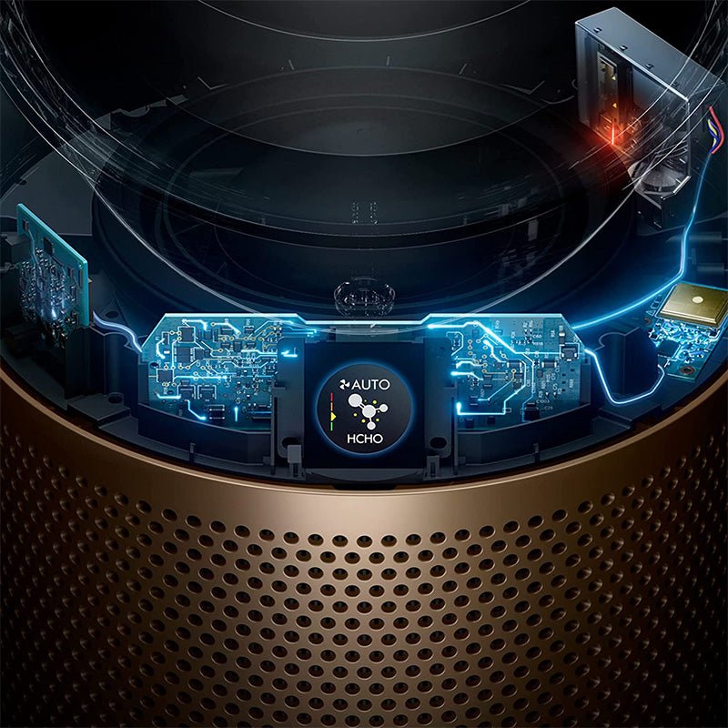 Dyson - Dyson TP09 Air Purifier - (White/ Gold)