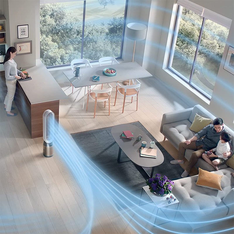 Dyson - Dyson TP09 Air Purifier - (White/ Gold)