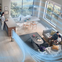 Dyson - Dyson TP09 Air Purifier - (White/ Gold)